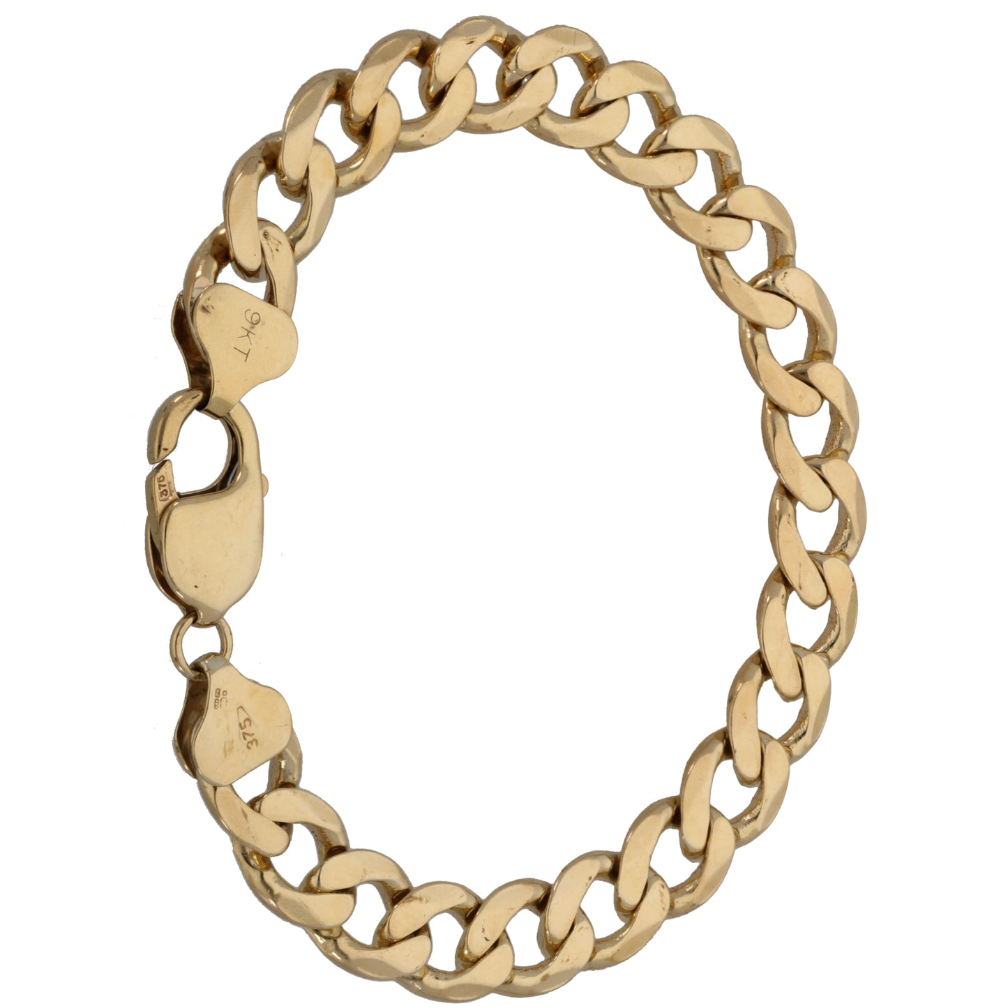 9ct Gold Curb Bracelet