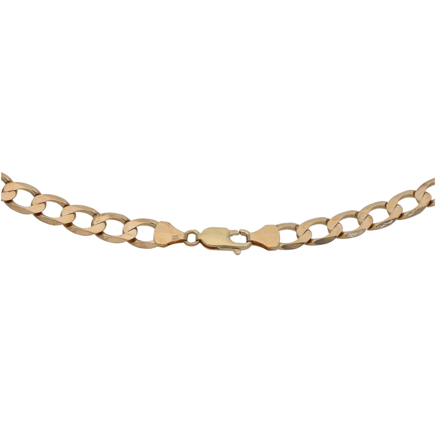 9ct Gold Curb Chain 20"