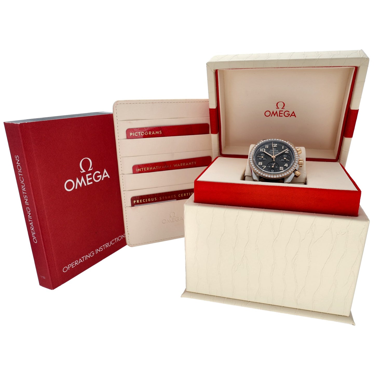 Omega Speedmaster 324.28.38.40.06.001 38mm Bi-Colour Watch (Ex-Display)