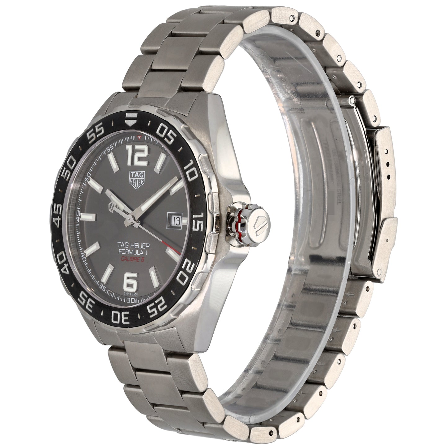 Tag Heuer Formula 1 WAZ2011 43mm Stainless Steel Watch