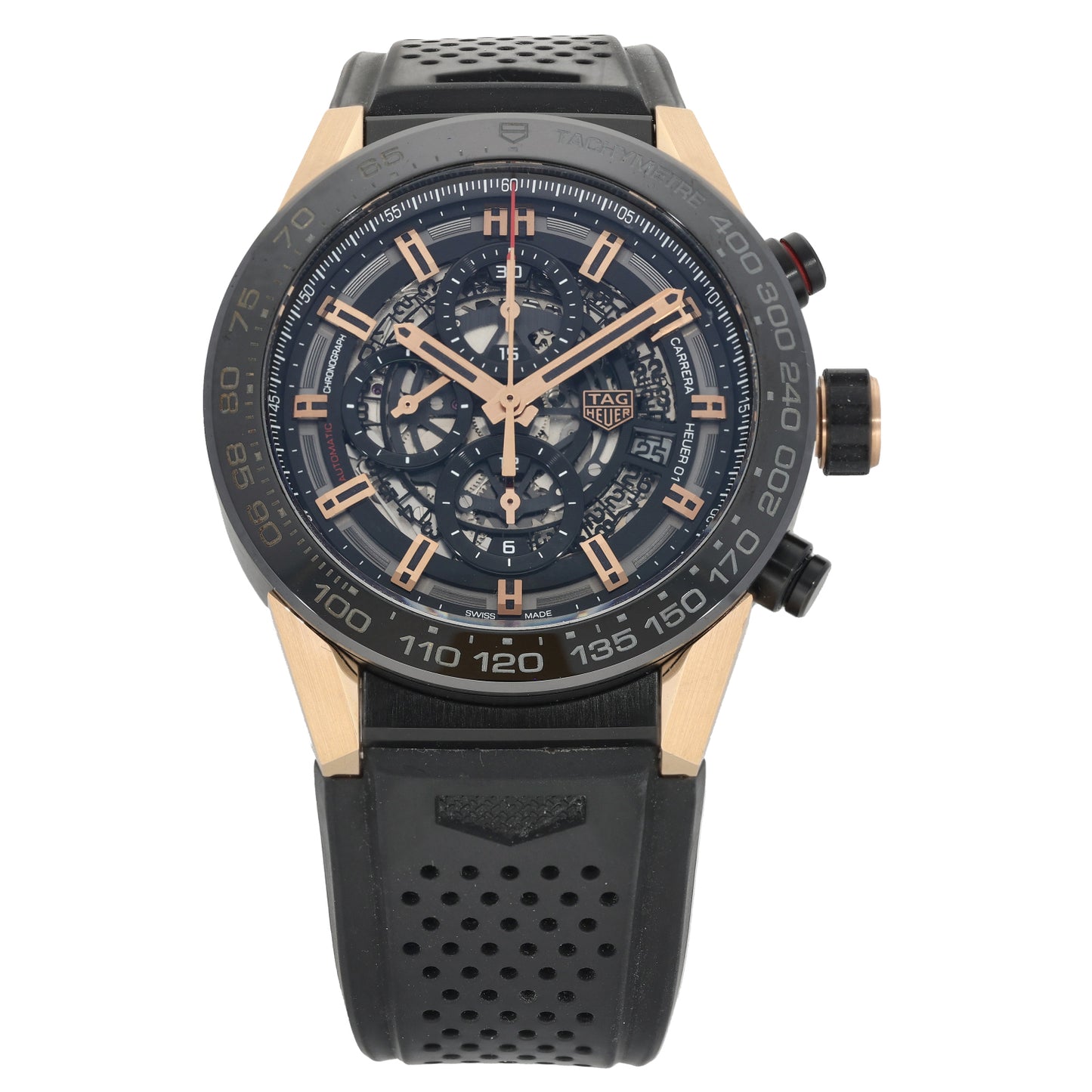 Tag Heuer Carrera CAR2A5A 45mm Bi-Colour Watch