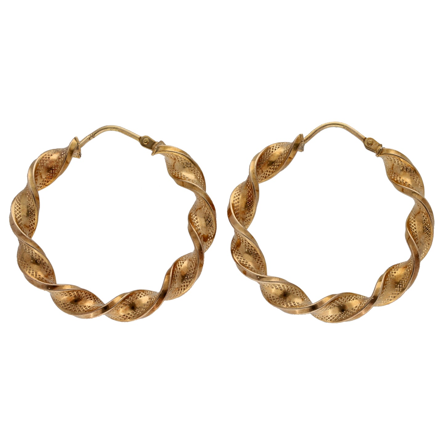 9ct Gold Hoop Earrings