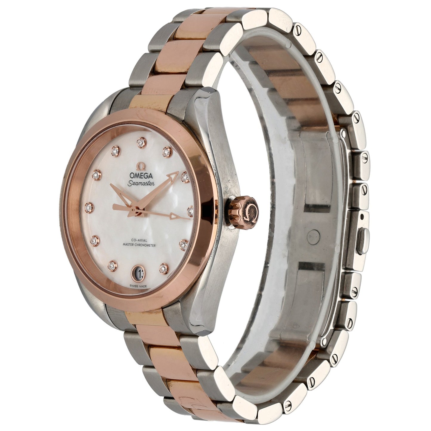 Omega Seamaster Aqua Terra 220.20.34.20.55.001 34mm Bi-Colour Watch