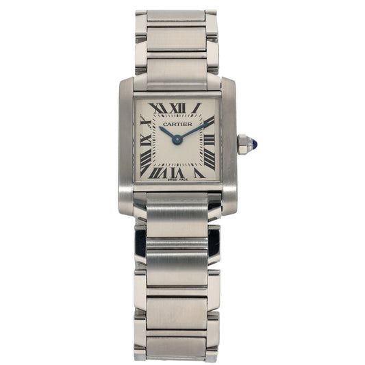 Cartier Tank Francaise 2384 20mm Stainless Steel Watch