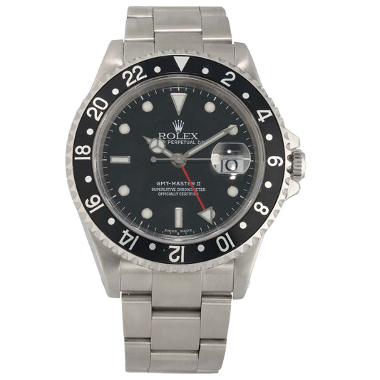 Rolex GMT Master II 16710 40mm Stainless Steel Watch