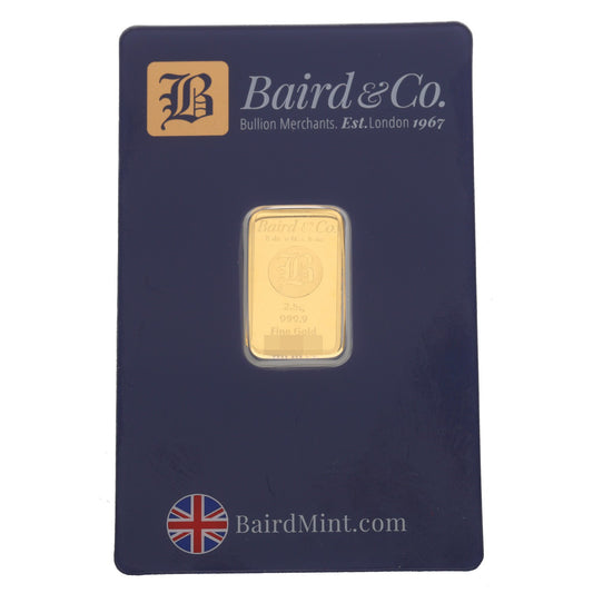 24ct 2.5g Gold Bar