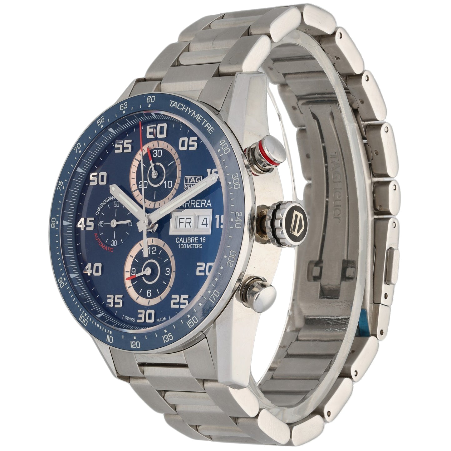 Tag Heuer Carrera CV2A1V 43mm Stainless Steel Watch