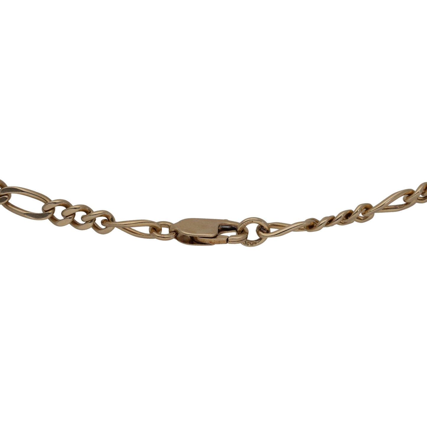 9ct Gold Figaro Chain 20"