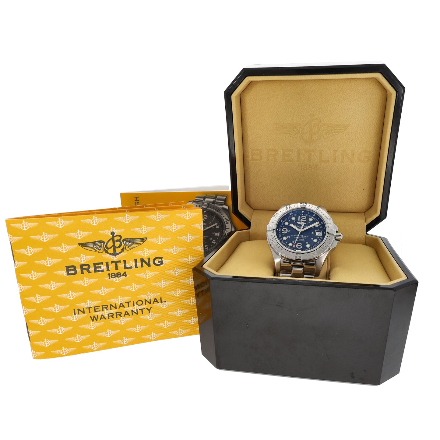 Breitling Superocean A17360 41mm Stainless Steel Watch