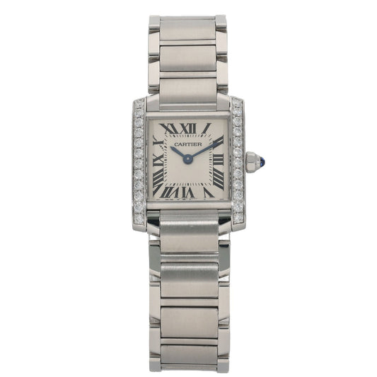 Cartier Tank Francaise W4TA0008 20mm Stainless Steel Watch