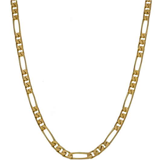 9ct Gold Figaro Chain 20"