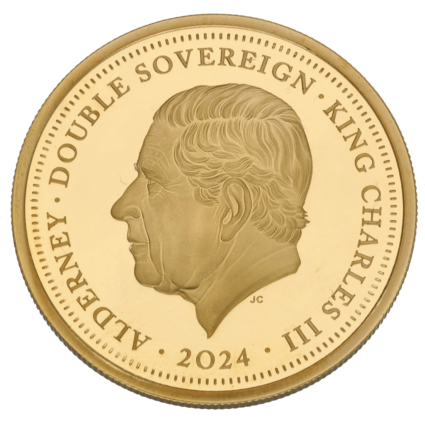 22ct Gold King Charles III Lest We Forget Double Sovereign 2024