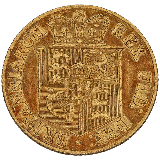 22ct Gold King George III Half Sovereign Coin 1818