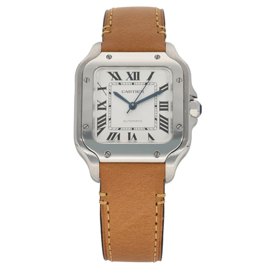 Cartier Santos De Cartier WSSA0029 35mm Stainless Steel Watch