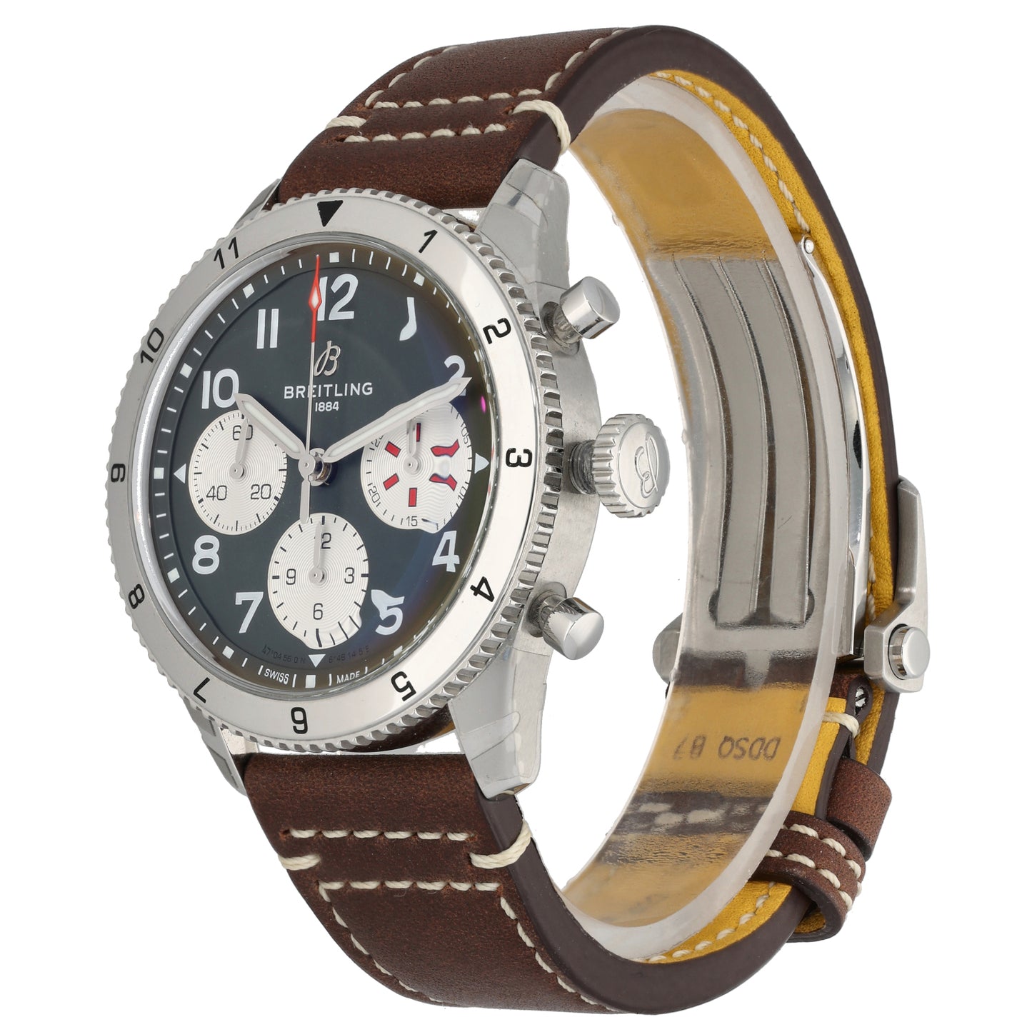 Breitling Classic AVI A23380 42mm Stainless Steel Watch