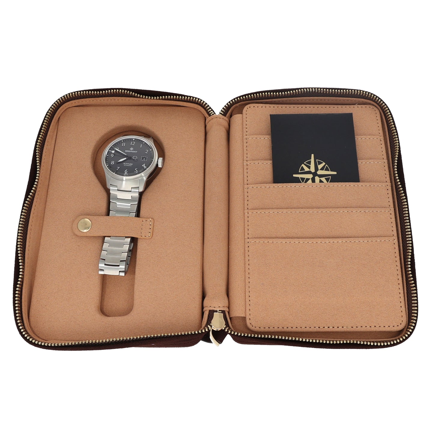 Bremont Altitude ALT39-DT-SS-BK-B 39mm Stainless Steel Watch