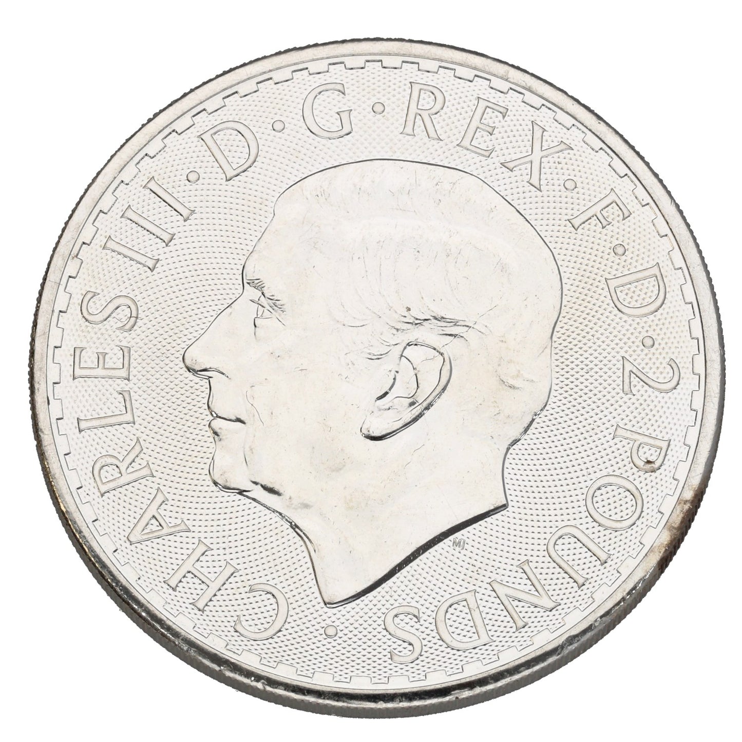 Fine Silver King Charles III 1 OZ Britannia Coin 2025