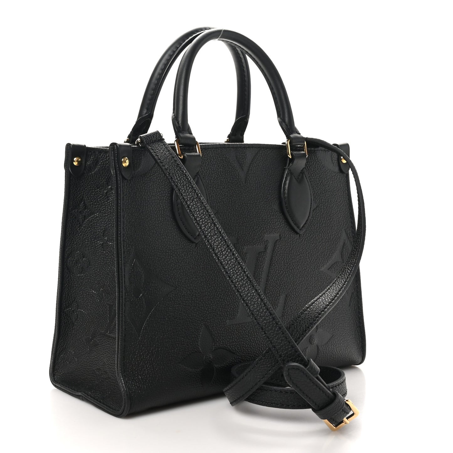 Louis Vuitton OnTheGo PM Empreinte Leather Bag - Black