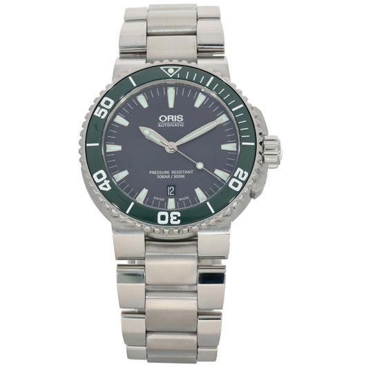Oris Aquis 7653 43mm Stainless Steel Watch