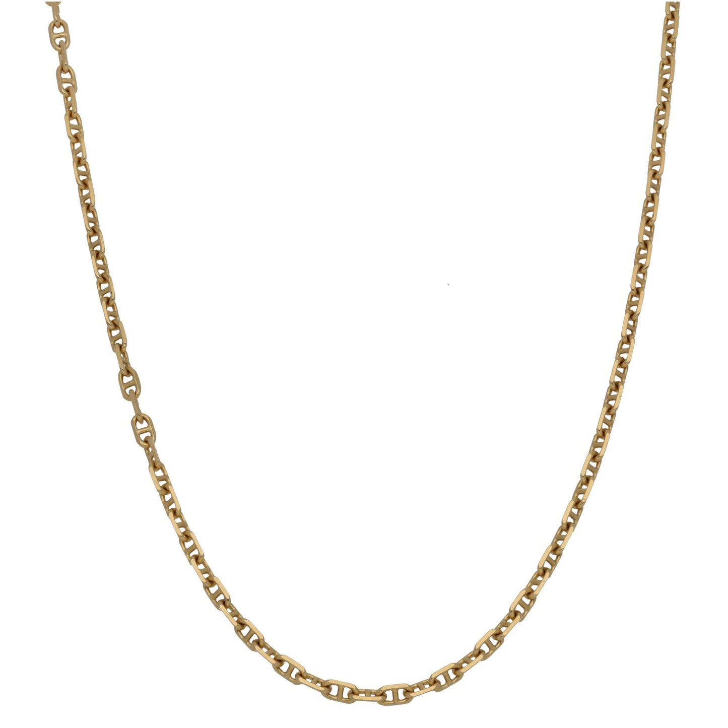 9ct Gold Anchor Chain 18"
