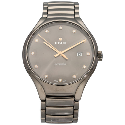 Rado True 763.0057.3 40mm Ceramic Watch