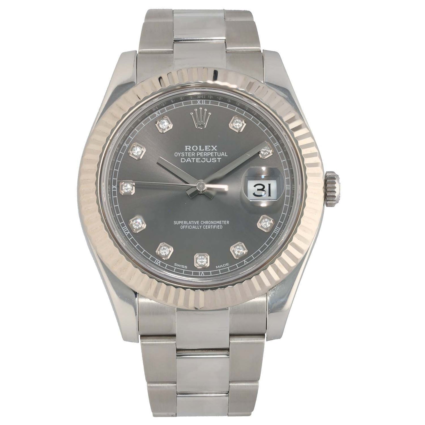 Rolex Datejust 116334 41mm Stainless Steel Watch