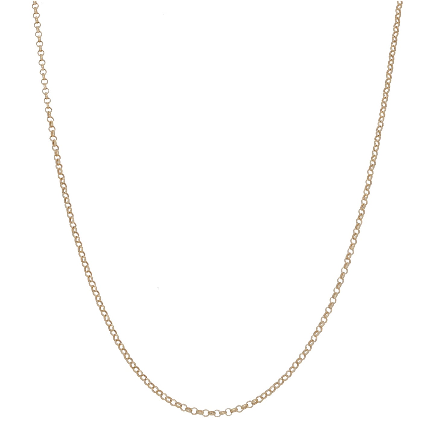 9ct Gold Belcher Chain 22"