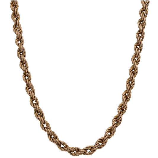 9ct Gold Rope Chain 22"