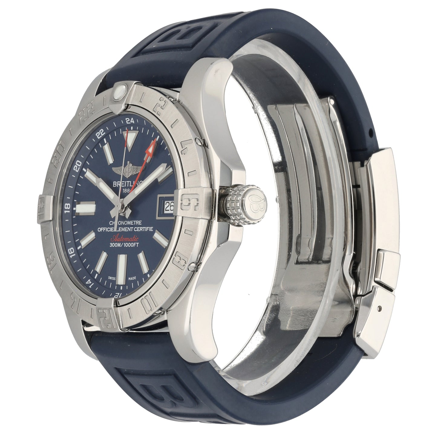Breitling Chronomatic A32390 43mm Stainless Steel Watch