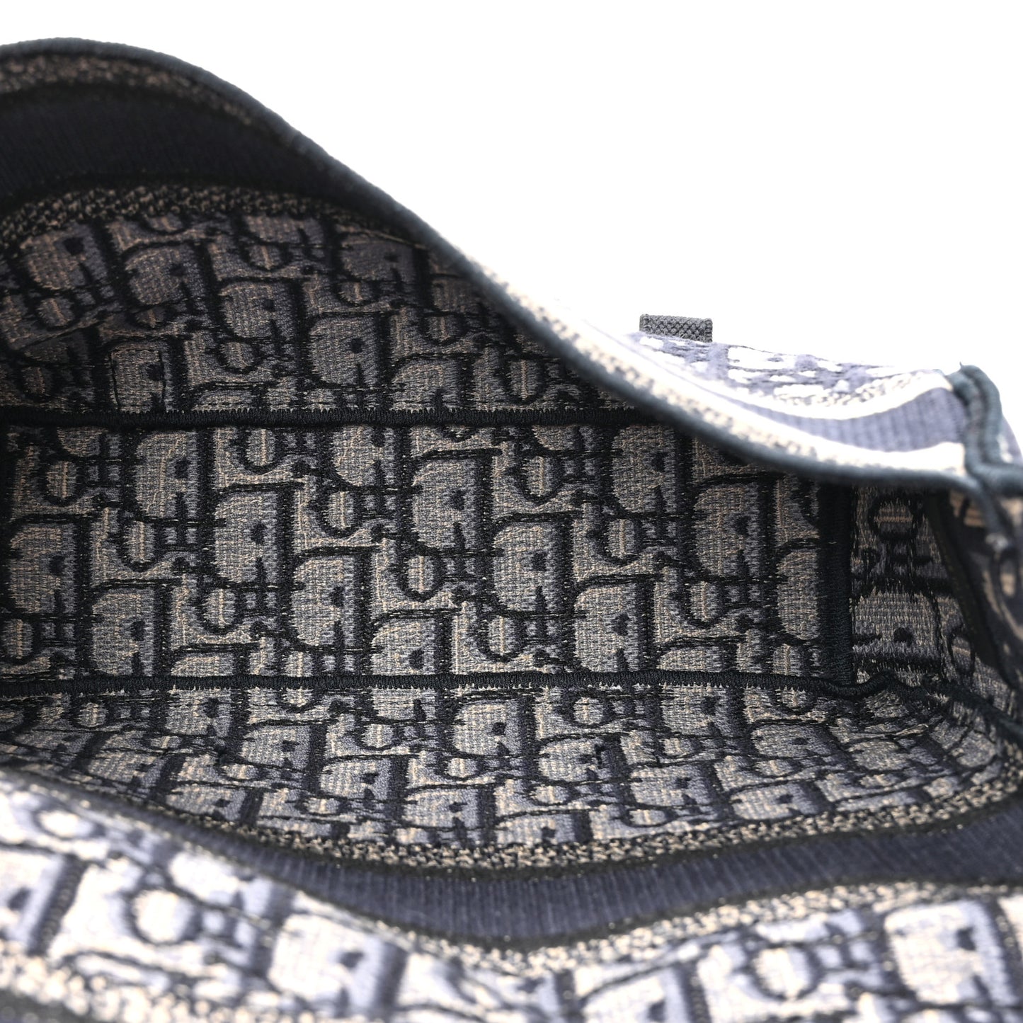 Christian Dior Oblique Medium Diorcamp Messenger Canvas Bag - Blue