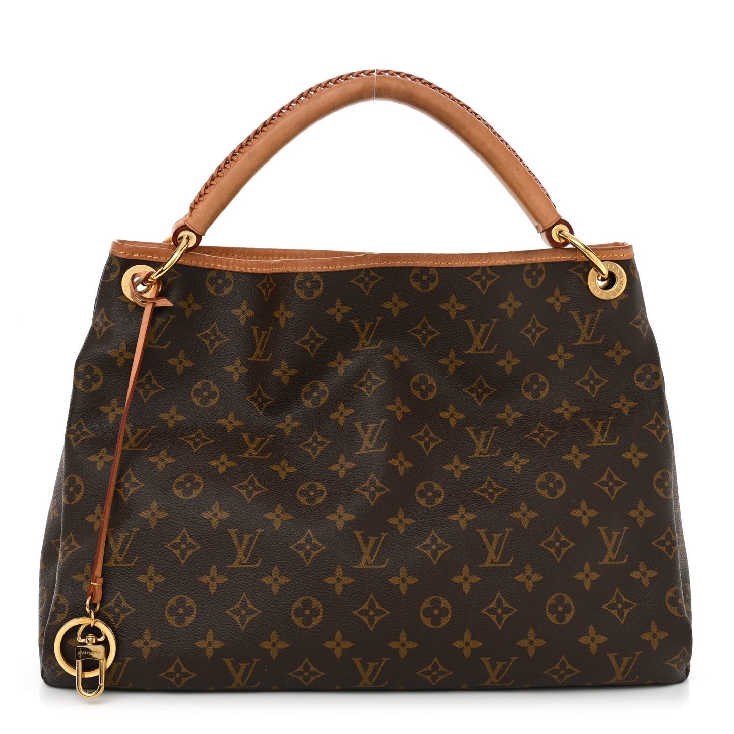 Louis Vuitton Artsy MM Monogram Coated Canvas Bag - Brown