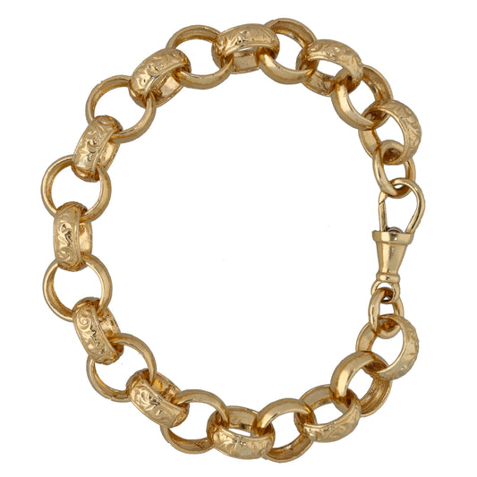 9ct Gold Belcher Bracelet