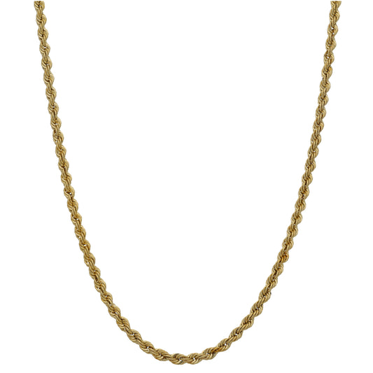 9ct Gold Rope Chain 20"
