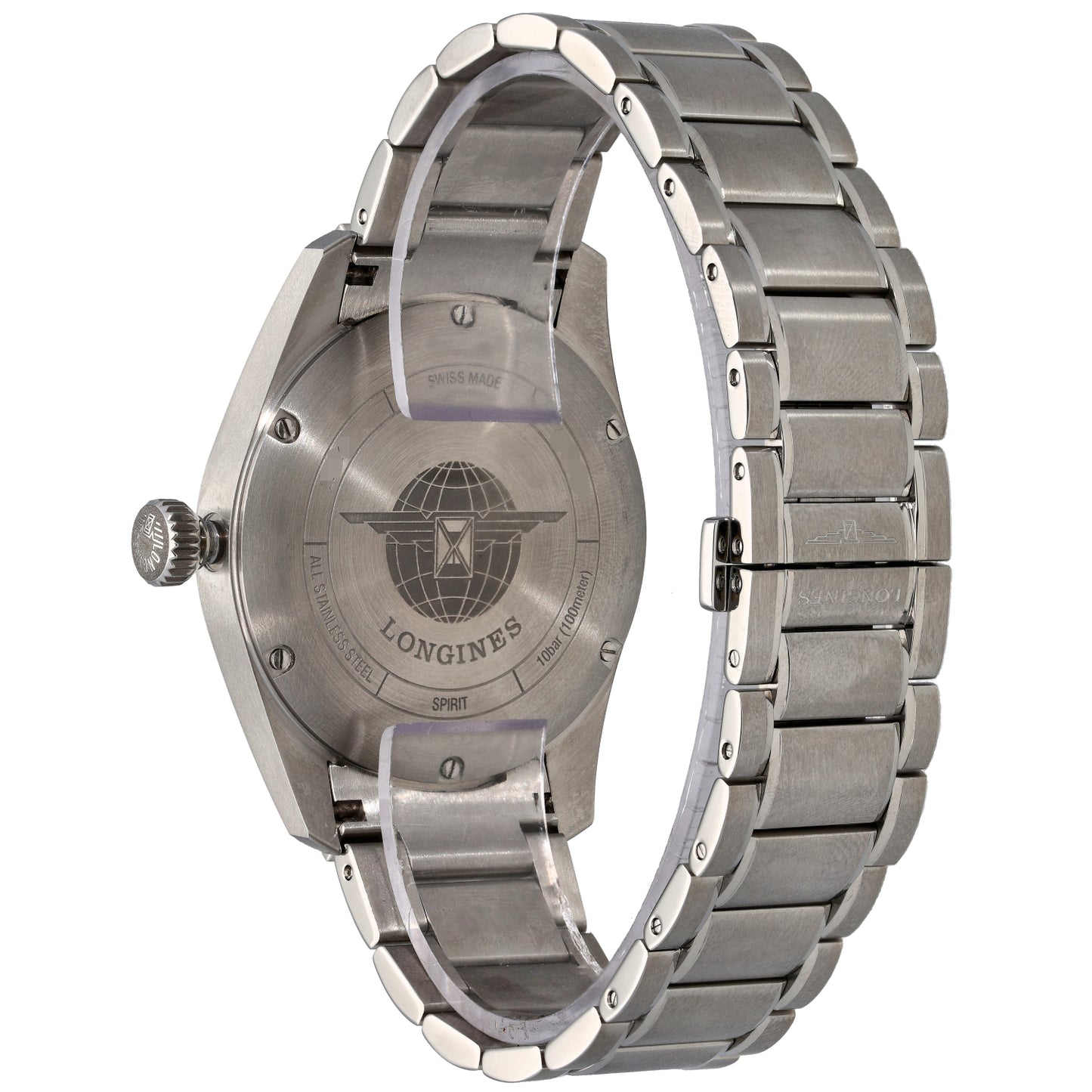 Longines Spirit L3.810.4 40mm Stainless Steel Watch