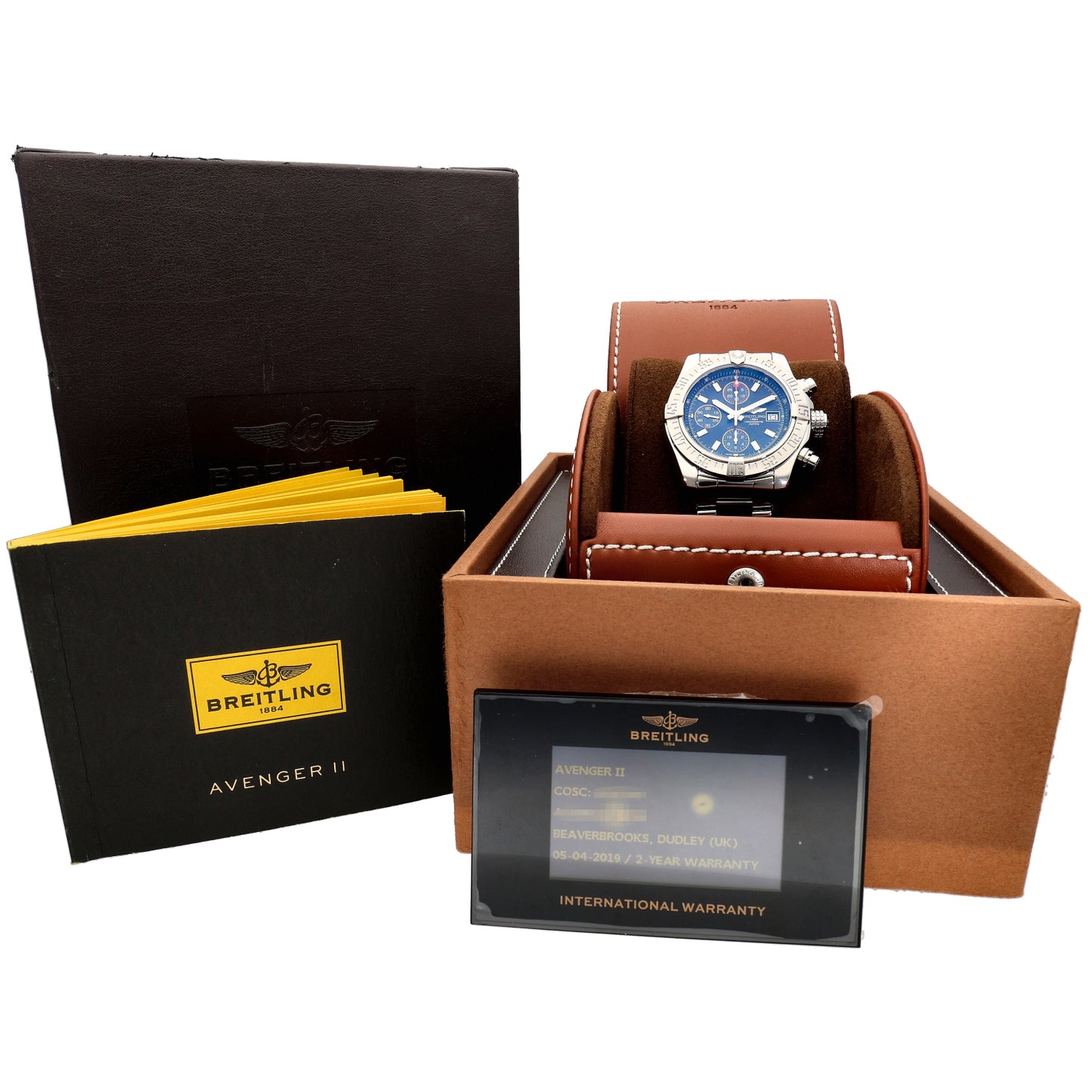 Breitling Avenger II A13381 41mm Stainless Steel Watch