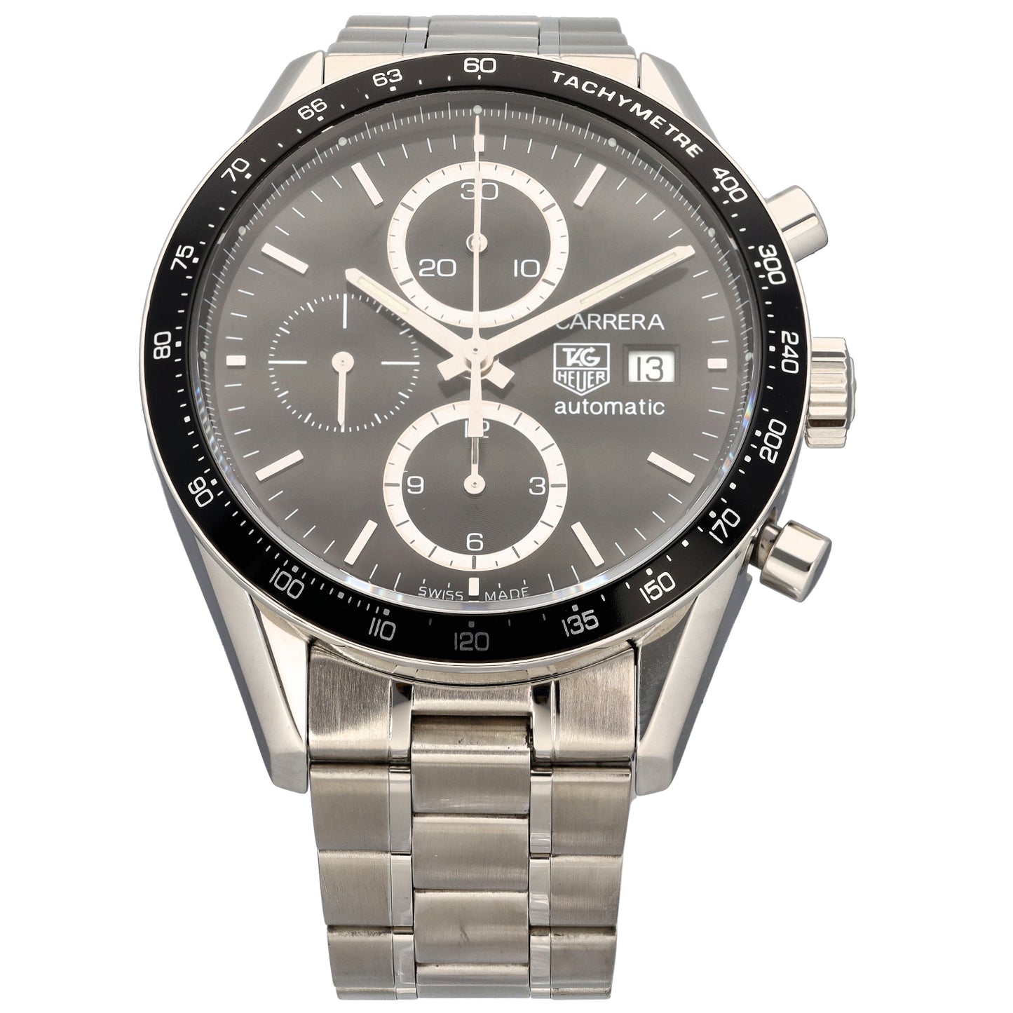 Tag Heuer Carrera CV2010-3 41mm Stainless Steel Watch