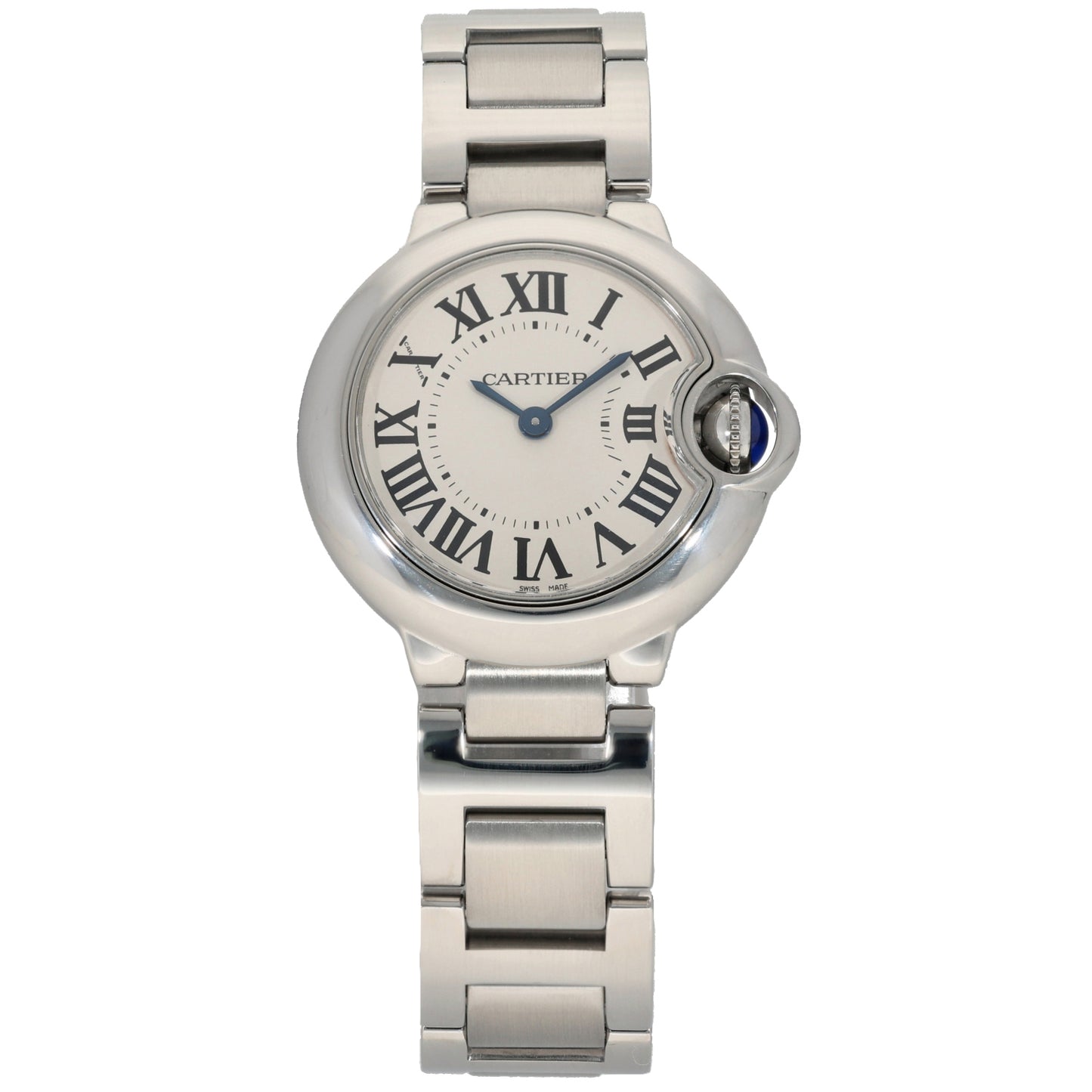 Cartier Ballon Bleu W69010Z4 28mm Stainless Steel Watch