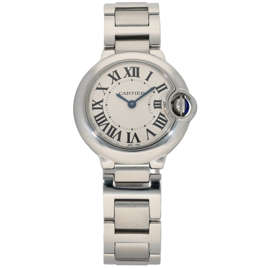 Cartier Ballon Bleu W69010Z4 28mm Stainless Steel Watch