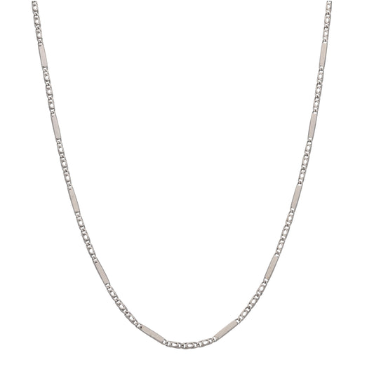 18ct White Gold Other Chain 18"
