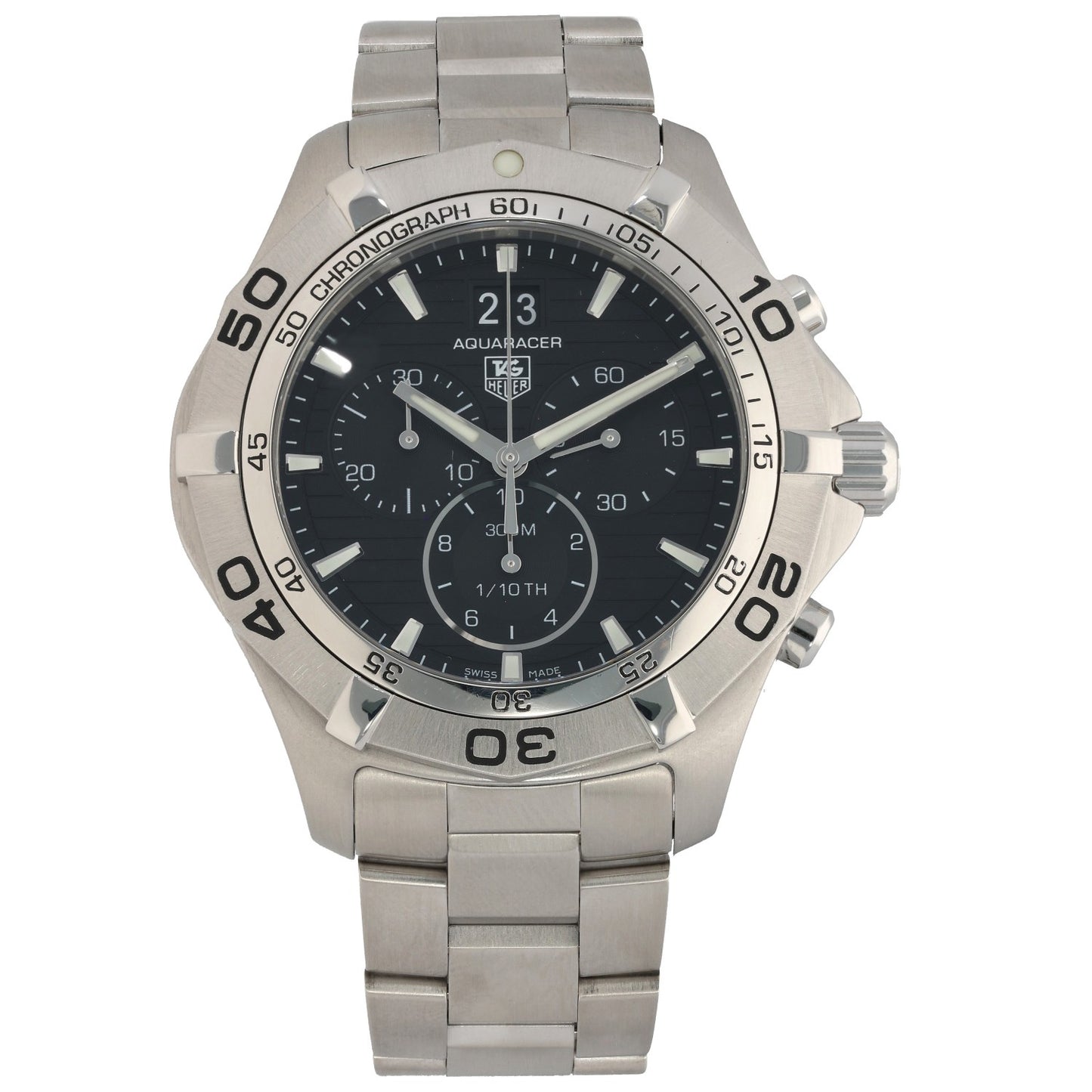 Tag Heuer Aquaracer CAF101A 43mm Stainless Steel Watch