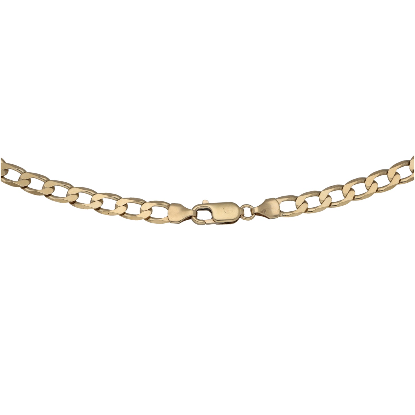 9ct Gold Curb Chain 24"