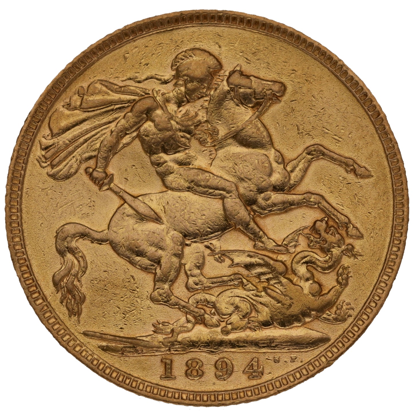 22ct Gold Queen Victoria Full Sovereign Coin 1894