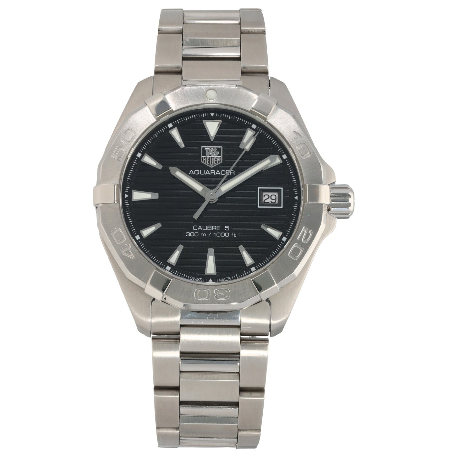 Tag Heuer Aquaracer WAY2110 40mm Stainless Steel Watch
