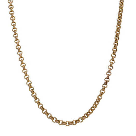 9ct Gold Belcher Chain 16"