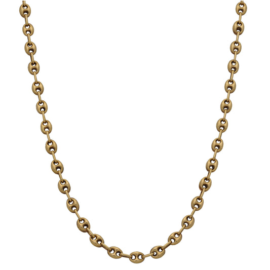 18ct Gold Anchor Chain 24"