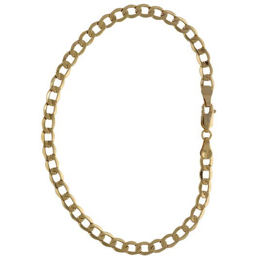 9ct Gold Curb Bracelet