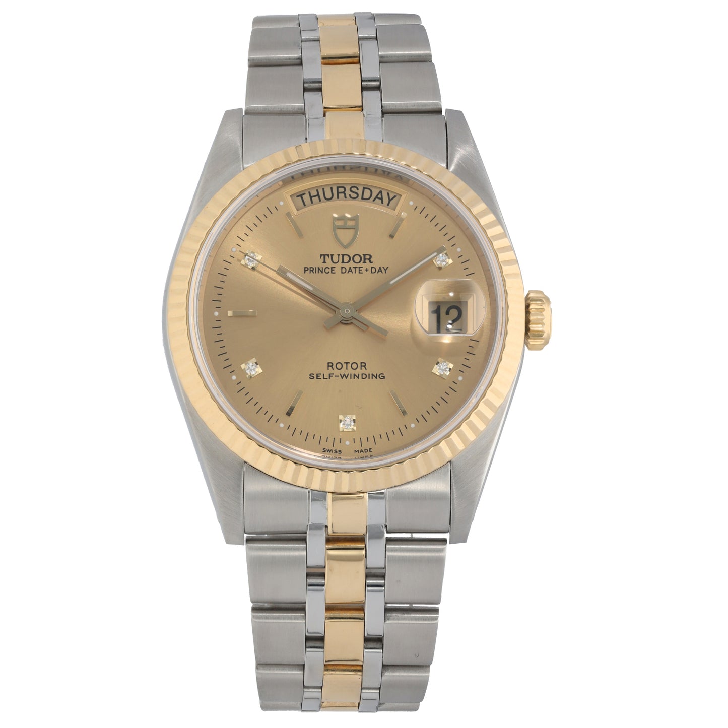 Tudor Prince Date 76213 36mm Bi-Colour Watch