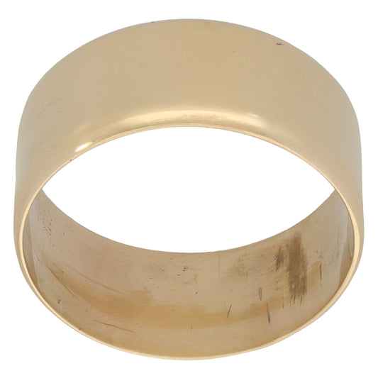 9ct Gold Plain Wedding Ring Size S