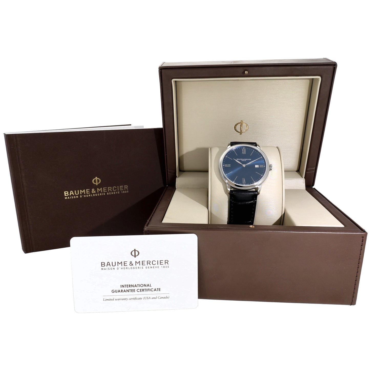 Baume Et Mercier Classima 65809 40mm Stainless Steel Watch