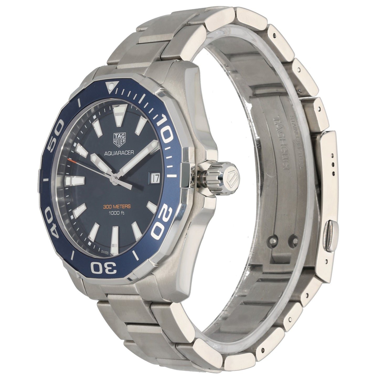 Tag Heuer Aquaracer WAY101C 43mm Stainless Steel Watch